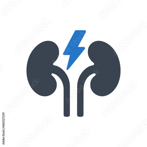 Kidney Stone Pain Icon