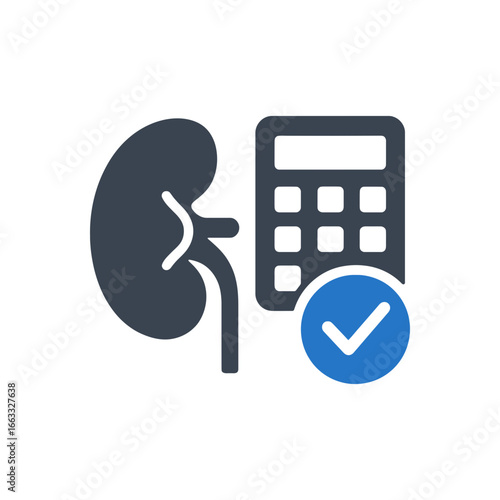 Kidney Function Calculation Icon