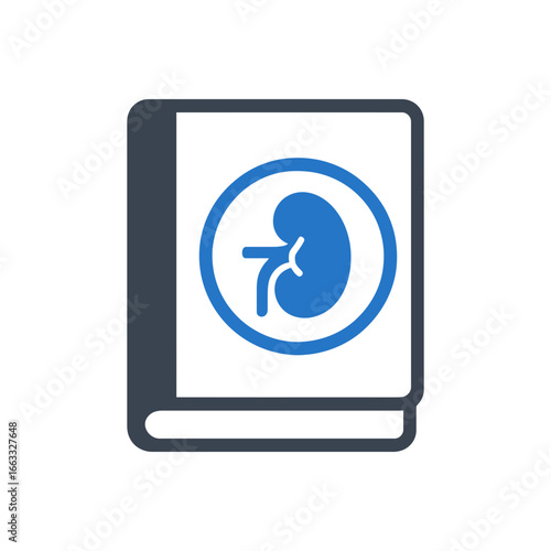 Nephrology Medical Book Icon