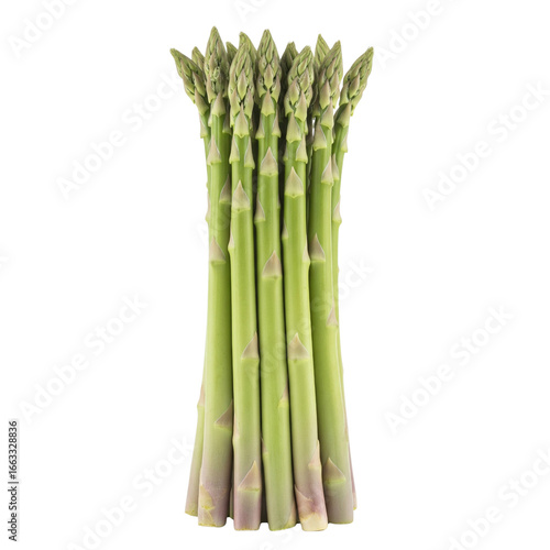Obraz na plátně Fresh bunch of green asparagus spears