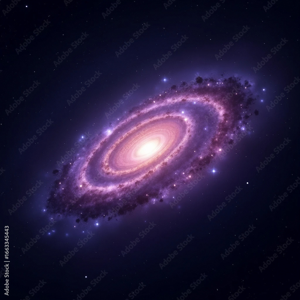 Fototapeta premium space galaxy background