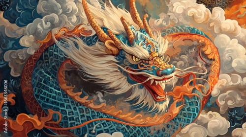 Wallpaper Mural Chinese New Year logo Torontodigital.ca