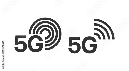 5g conncection signal icon
