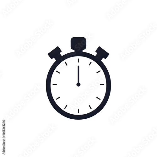 Classic Stopwatch: Time Management, Deadline, Countdown, Timer Icon