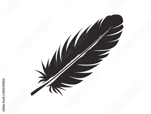 turkey feather silhouette