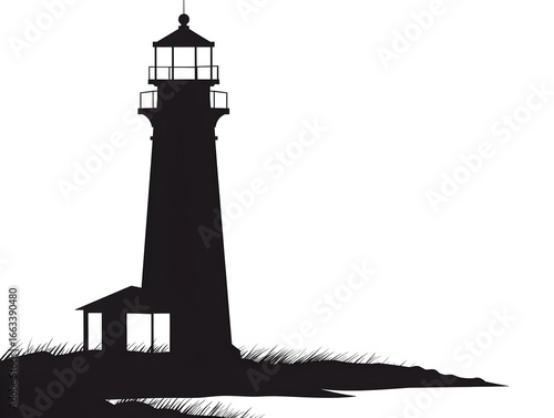 lighthouse silhouette