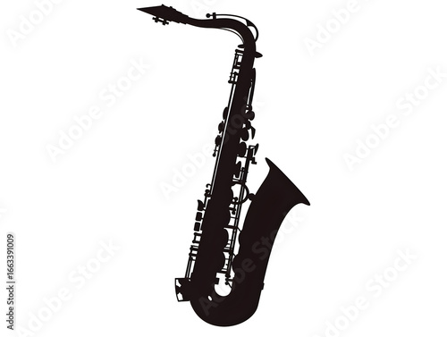 saxophone silhouette
