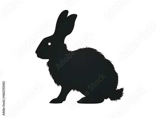 rabbit silhouette