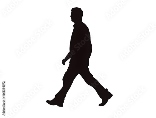 person walking png silhouette