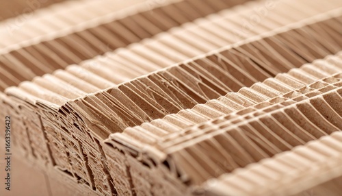 Macro shot of cardboard texture for packaging design
