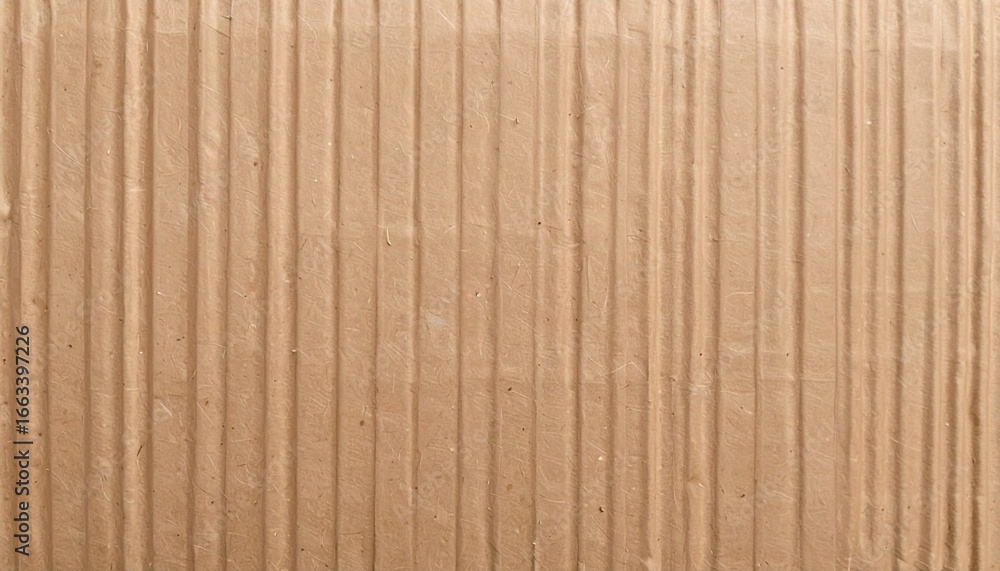 Fototapeta premium Close up of brown cardboard surface with visible fibers