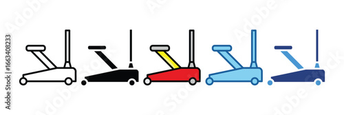 Car Jack  Icon Element For Design
