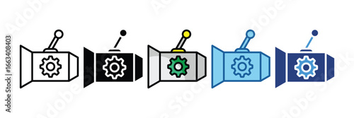 Gearbox  Icon Element For Design