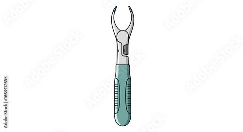 Dental tool for plaque and tartar removal A hygiene instrument designed for oral care and cleaning