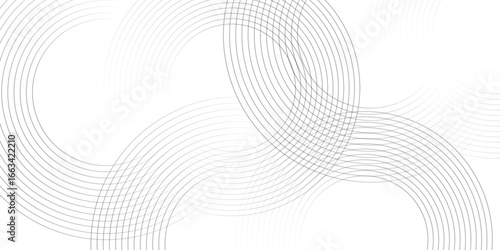 Abstract Gradient gray background. Design gradient gray geometric desktop wallpaper. 3d business presentation banner cover for sales event. Fast moving soft circles wave lines decoration. 