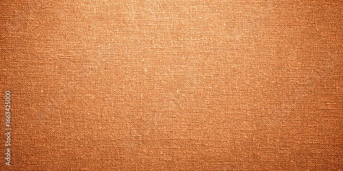 Detailed macro view of a vibrant orange linen texture with intricate weave