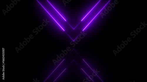 Wallpaper Mural Glowing neon colorful laser beams animation. Neon multiple line technology motion on transparent background. 4k Torontodigital.ca