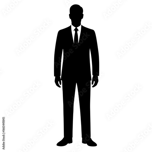 business man silhouette