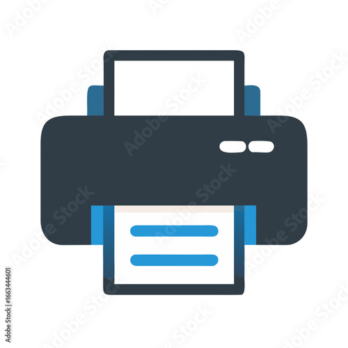 vector illustration of a printer, printer icon vector, printer icon vector illustration