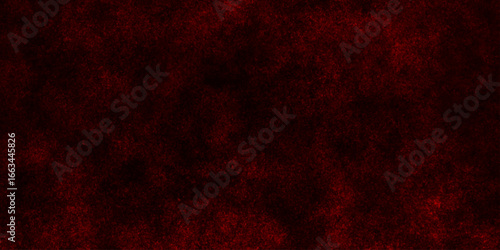 Abstract red grunge natural smooth cement concrete floor and plaster dirty wall background texture. red marble texture and red paper texture. plastered long panoramic concrete wall background.