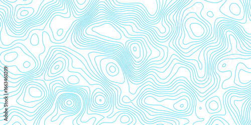 Topographic map background with geographic grid for hiking and mountain sport. luxury topographic wavy pattern and geographic grid map design. paper texture Imitation of a geographical map shades.