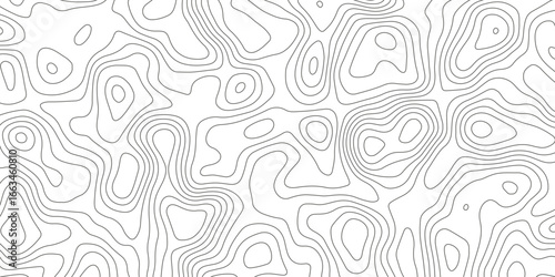 Topographic map background with geographic grid for hiking and mountain sport. luxury topographic wavy pattern and geographic grid map design. paper texture Imitation of a geographical map shades.