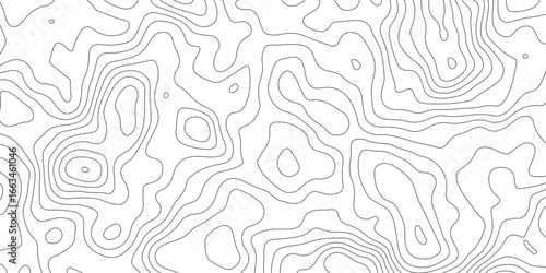Topographic map background with geographic grid for hiking and mountain sport. luxury topographic wavy pattern and geographic grid map design. paper texture Imitation of a geographical map shades.
