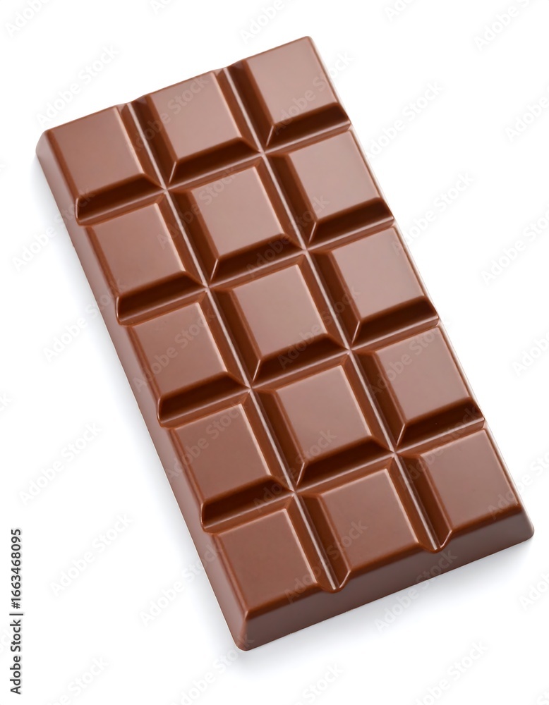 Obraz premium Chocolate bar, rectangular shape