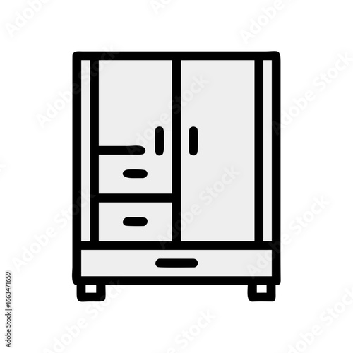 vector illustration of a safe, safe with gold,safe deposit box