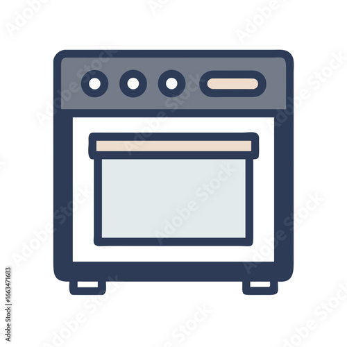 oven, oven icon, oven vector illustration, oven vector icon, oven icon isolated on white.
