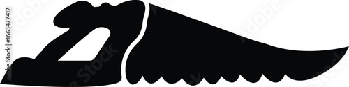 unique saw silhouette