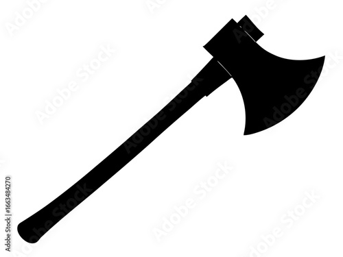 axe  silhouette vector,axe icon