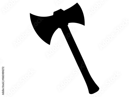 axe  silhouette vector,axe icon