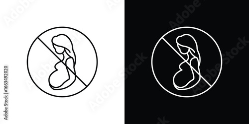 Forbidden pregnant icon