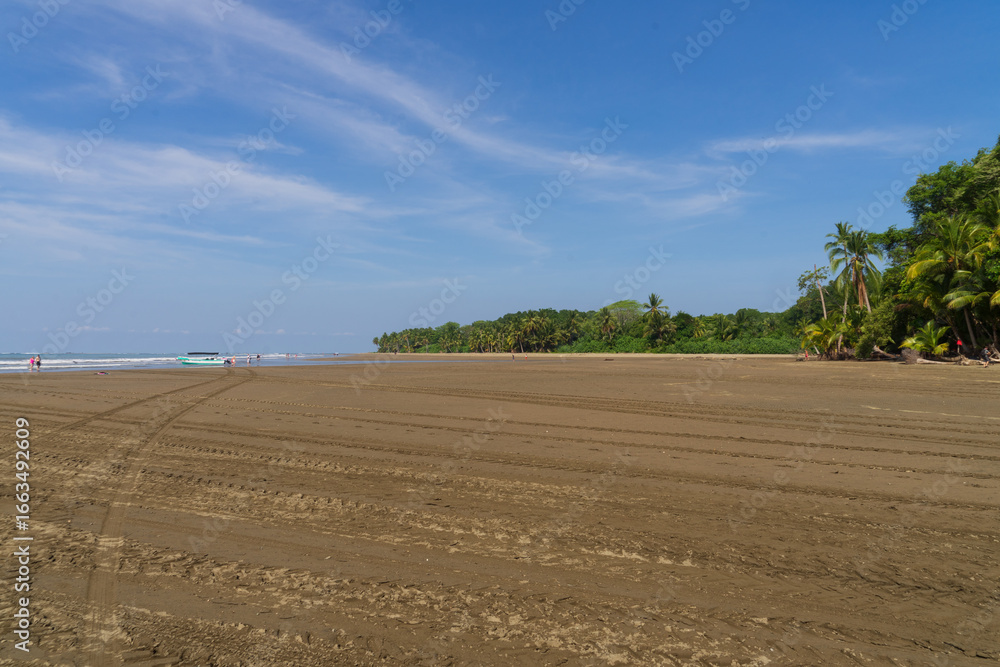 Fototapeta premium Naturparadies Playa Uvita an der Pazifikküste Costa Rica