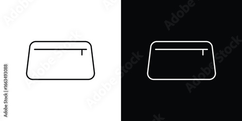 Cosmetic bag icon