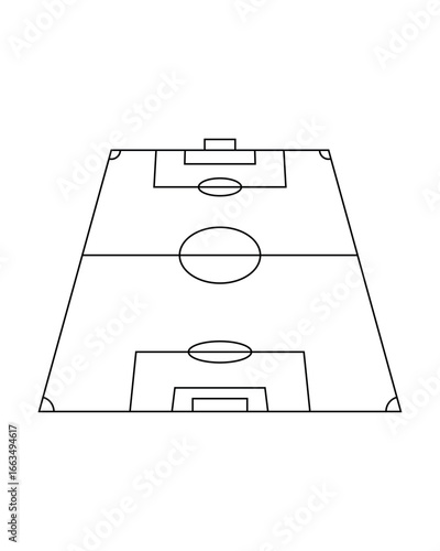  Minimalist Soccer Pitch