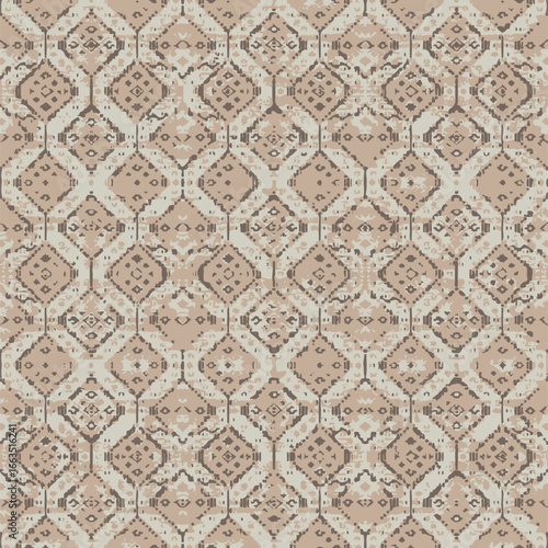 multi colored decorated hand drawn rendered traced embraided ornamental all over base background. repeat pattern geometrical texture border ethnic tribal creative design	