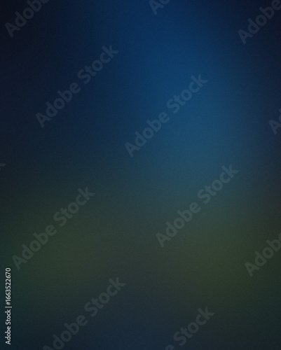 Abstract Gradients of Dark Blues and Greens Mingle in a Textured Dance of Hues Creating an Atmospheric and Calming Visual Depiction Through Smooth and Blended Transitions