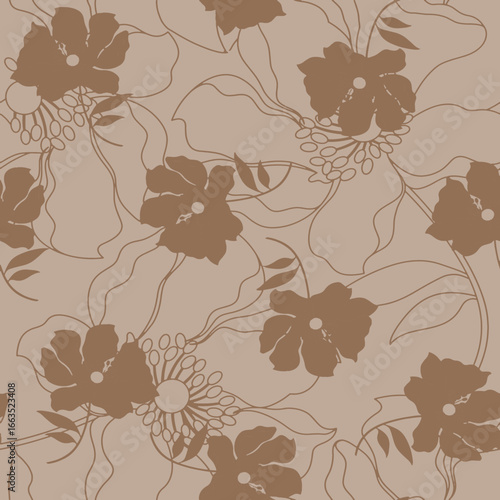 multi colored decorated hand drawn rendered traced embraided ornamental all over base background. repeat pattern geometrical texture border ethnic tribal creative design	