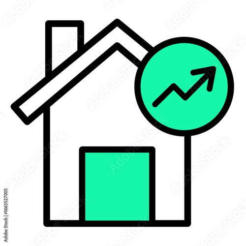 Increase  Icon Element For Design
