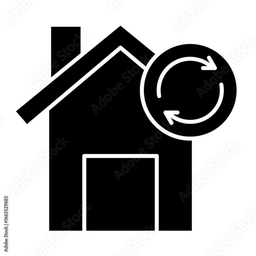 Relocation  Icon Element For Design