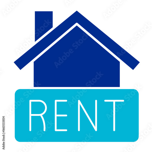 Rental  Icon Element For Design