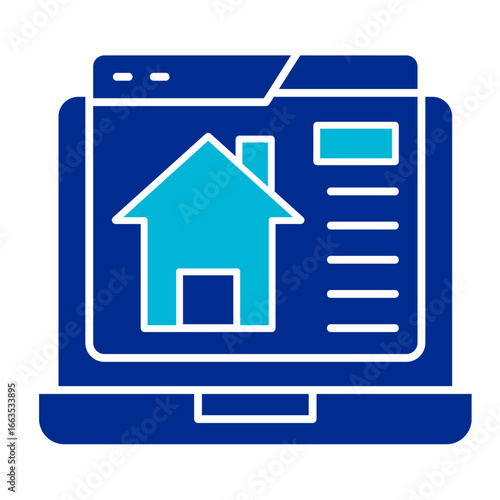 Laptop  Icon Element For Design