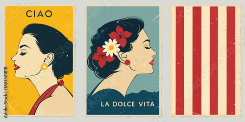 Illustration of ciao la doice vita 
