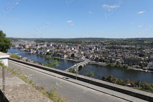 Namur (Belgique), vue depuis la Citadelle