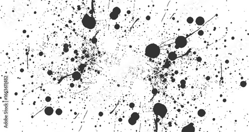 Abstract Grunge Dust Texture Vector on White Background – Vintage Distressed Dirty Overlay Design.
