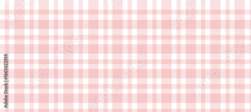 Red gingham plaid simple print vector background