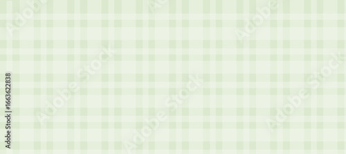 Green gingham plaid simple print vector background