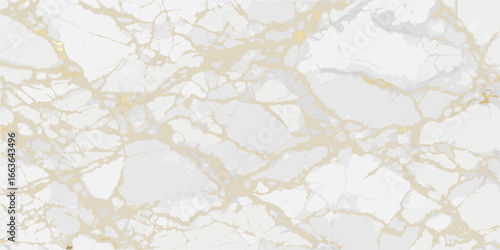 Gold veined white marble surface texture veins